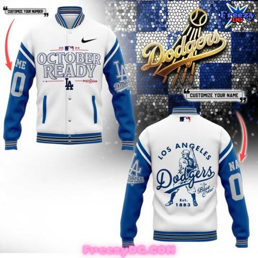 Los Angeles Dodgers October Ready Custom 2024 Baseball Jacket