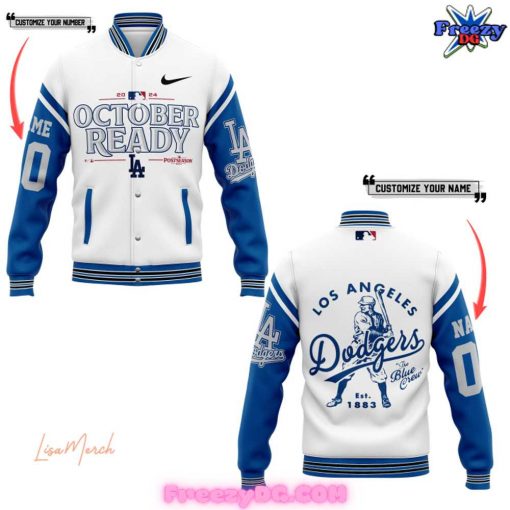 Los Angeles Dodgers October Ready Custom 2024 Baseball Jacket