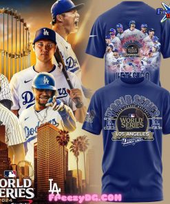 Los Angeles Dodgers Royal 2024 World Series Blue T-Shirt