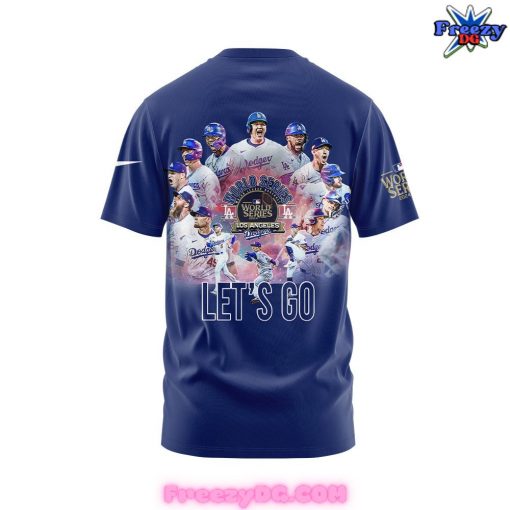 Los Angeles Dodgers Royal 2024 World Series Blue T-Shirt