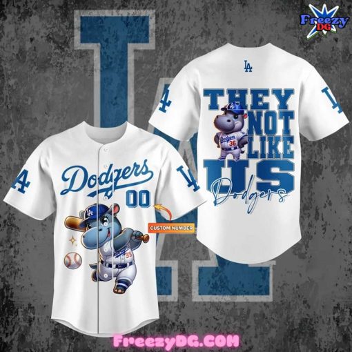 Los Angeles Dodgers They Not Like Us 2024 Baseball Jersey