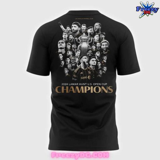 Los Angeles Football Club (LAFC) 2024 US Open Cup Champions T-Shirt