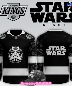 Los Angeles Kings x Star Wars Night 2024 Black Hockey Jersey