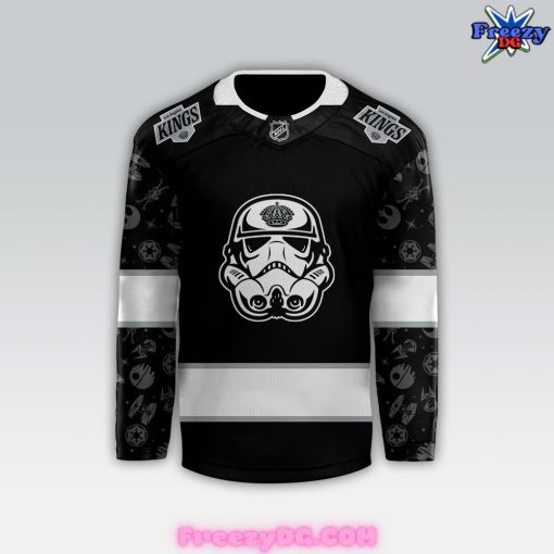 Los Angeles Kings x Star Wars Night 2024 Black Hockey Jersey