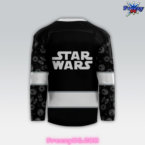 Los Angeles Kings x Star Wars Night 2024 Black Hockey Jersey