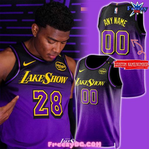 Los Angeles Lakers Show California Destiny 2024 Basketball Jersey