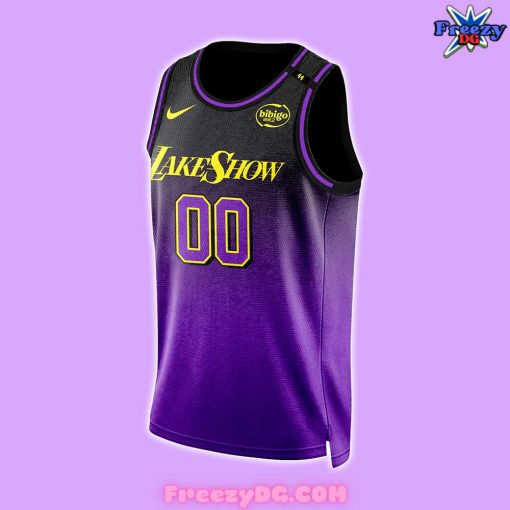 Los Angeles Lakers Show California Destiny 2024 Basketball Jersey