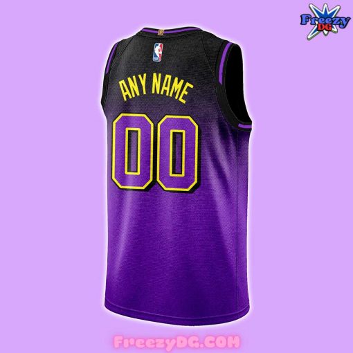 Los Angeles Lakers Show California Destiny 2024 Basketball Jersey