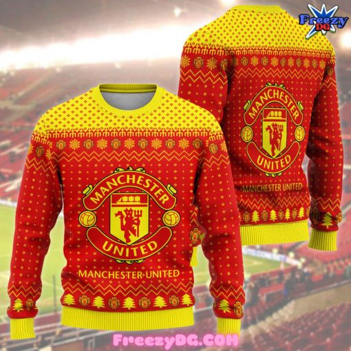 Manchester United Ugly Christmas Special Edition Sweater