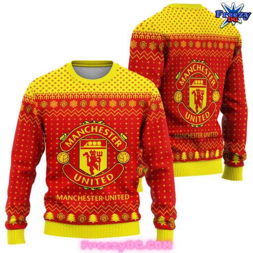 Manchester United Ugly Christmas Special Edition Sweater