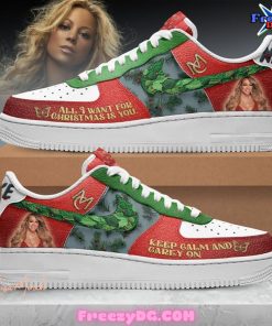 Mariah Carey All I Want for Christmas Is You Nike Air Force 1