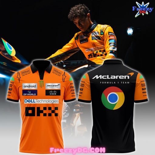 McLaren Formula 1 x Google Chrome Polo Shirt