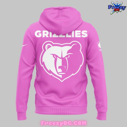 Memphis Grizzlies We Wear Pink 2024 Hoodie