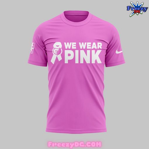 Memphis Grizzlies We Wear Pink 2024 T-Shirt