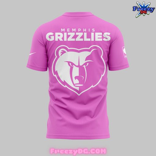 Memphis Grizzlies We Wear Pink 2024 T-Shirt