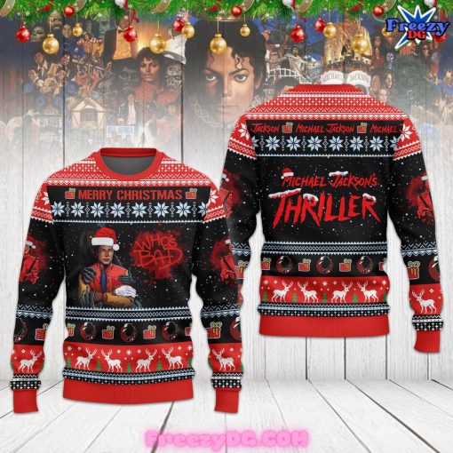 Michael Jackson Thriller Merry Christmas Special Sweater