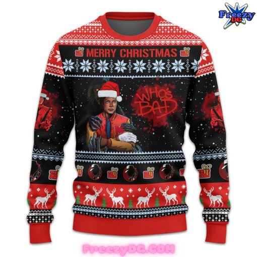 Michael Jackson Thriller Merry Christmas Special Sweater