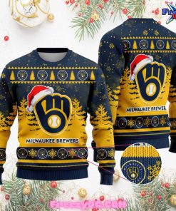 Milwaukee Brewers Christmas Holiday 2024 Sweater