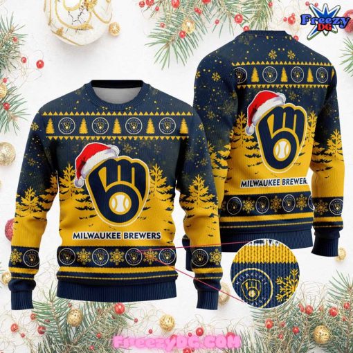 Milwaukee Brewers Christmas Holiday 2024 Sweater