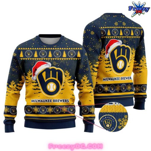 Milwaukee Brewers Christmas Holiday 2024 Sweater