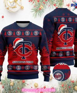 Minnesota Twins Christmas Holiday 2024 Sweater