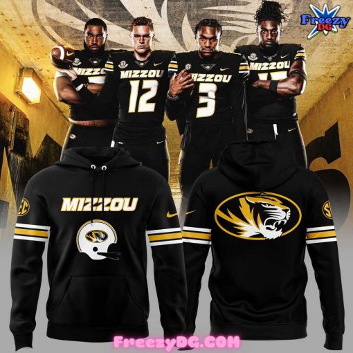 Missouri Tigers Stitched Luther Burden III Black Hoodie