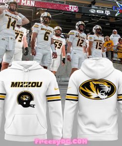 Missouri Tigers Stitched Luther Burden III White Hoodie