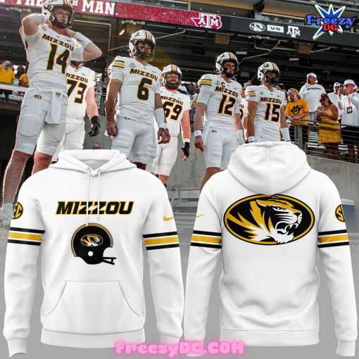 Missouri Tigers Stitched Luther Burden III White Hoodie