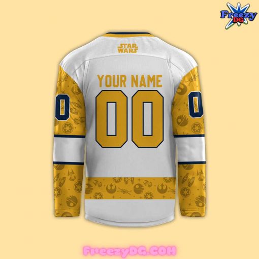 Nashville Predators x Star Wars Night 2024 Custom Hockey Jersey