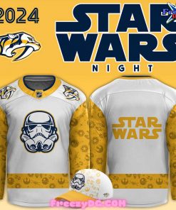 Nashville Predators x Star Wars Night 2024 Hockey Jersey