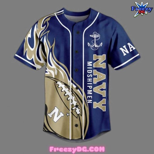 Navy Midshipmen Go Navy Beat Army Baseball Jersey