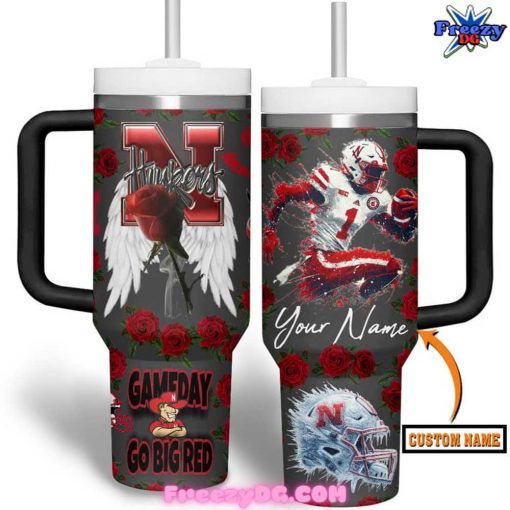 Nebraska Cornhuskers Game Day Custom Stanley Tumbler Cup