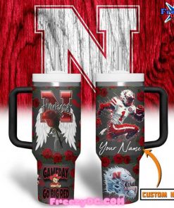 Nebraska Cornhuskers Game Day Custom Stanley Tumbler Cup