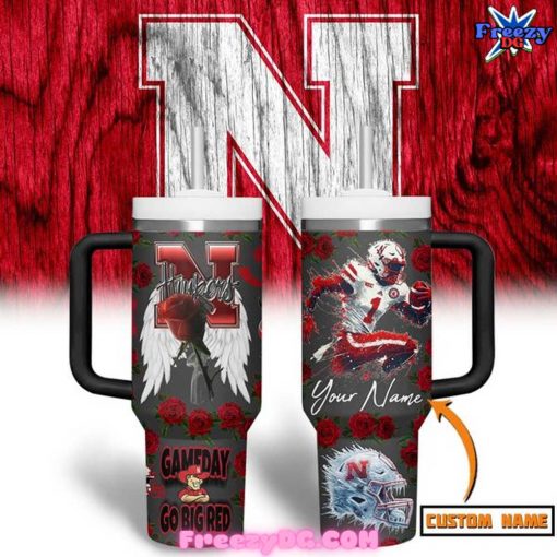 Nebraska Cornhuskers Game Day Custom Stanley Tumbler Cup