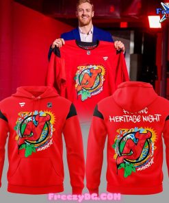 New Jersey Devils Hispanic Heritage Night 2024 Hoodie