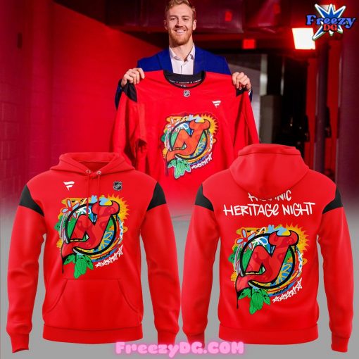 New Jersey Devils Hispanic Heritage Night 2024 Hoodie