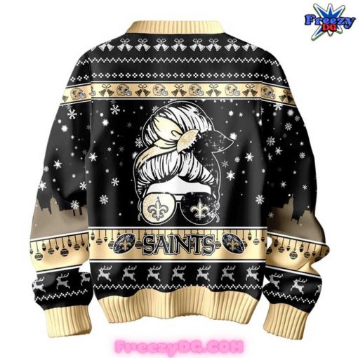 New Orleans Saints Smart Woman LOVE Her Sweater