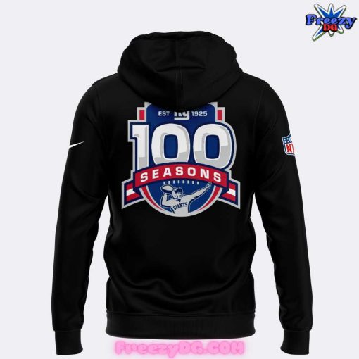 New York Giants Crucial Catch 100 Seasons Hoodie