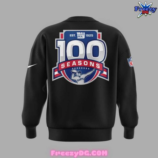 New York Giants Crucial Catch 100 Seasons Sweatshirt