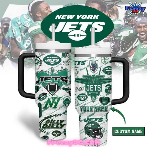 New York Jets Custom Stanley Tumbler Cup