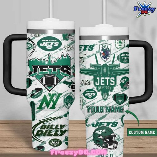 New York Jets Custom Stanley Tumbler Cup