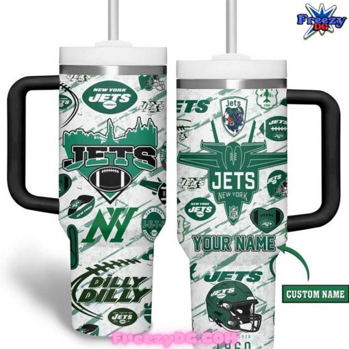 New York Jets Custom Stanley Tumbler Cup