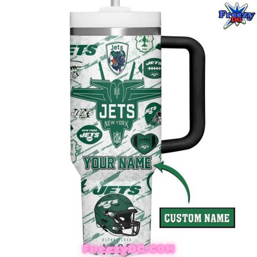 New York Jets Custom Stanley Tumbler Cup