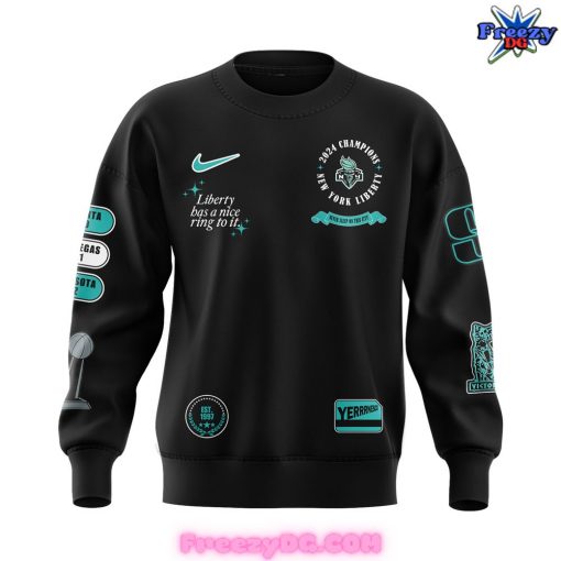 New York Liberty 2024 WNBA Champions Special Sweatshirt