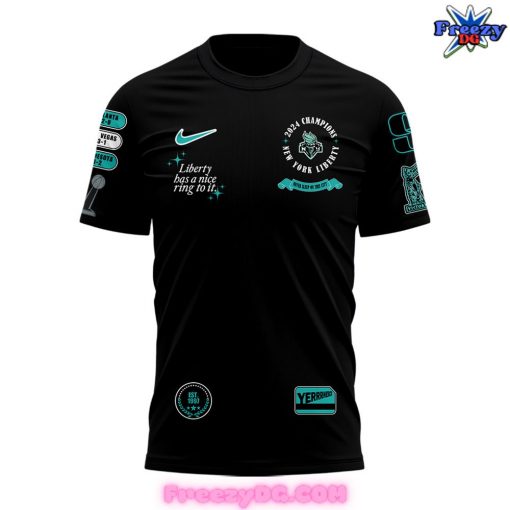 New York Liberty 2024 WNBA Champions Special T-Shirt