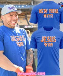 New York Mets Jesus Won 2024 T-Shirt