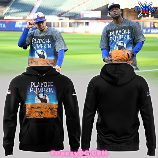 New York Mets Playoff Pumpkin Hoodie