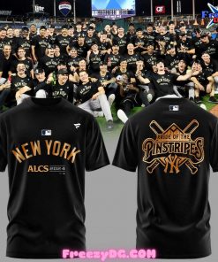 New York Yankees Pride of the Pinstripes 2024 Black T-Shirt