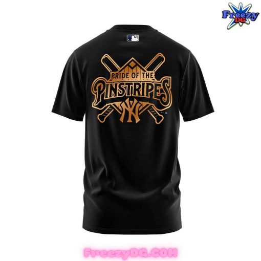 New York Yankees Pride of the Pinstripes 2024 Black T-Shirt