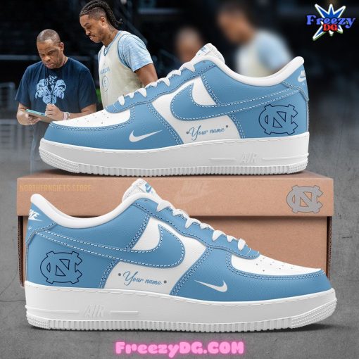 North Carolina Tar Heels Per Custom Nike Air Force 1